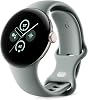 Google Pixel Watch 2 con lo Mejor de Fitbit y Google - Monitoreo de Frecuencia Cardíaca, Gestión del Estrés, Funciones de Seguridad - Smartwatch Android, Caja de Aluminio Dorado Champagne, Banda Active Hazel, Wi-Fi (Reacondicionado) 1