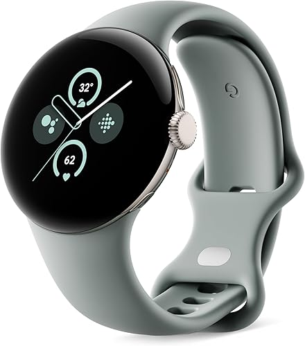Miniatura 7 de Google Pixel Watch 2 con lo mejor de Fitbit y Google - Seguimiento de frecuencia cardíaca, gestión del estrés, funciones de seguridad - Reloj Caja