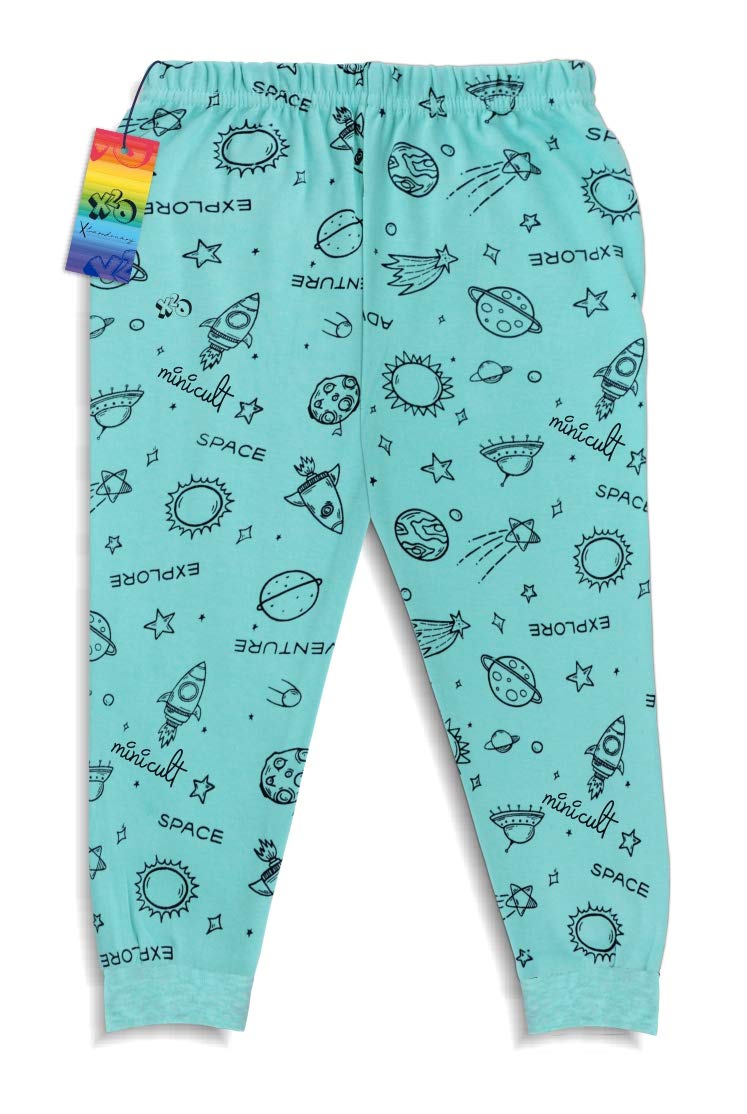 X2O Kids Cotton Pajama Pants with All Over Print and Bright Colors (Multicolor) (Pack of 5)(4to5 Years) 4