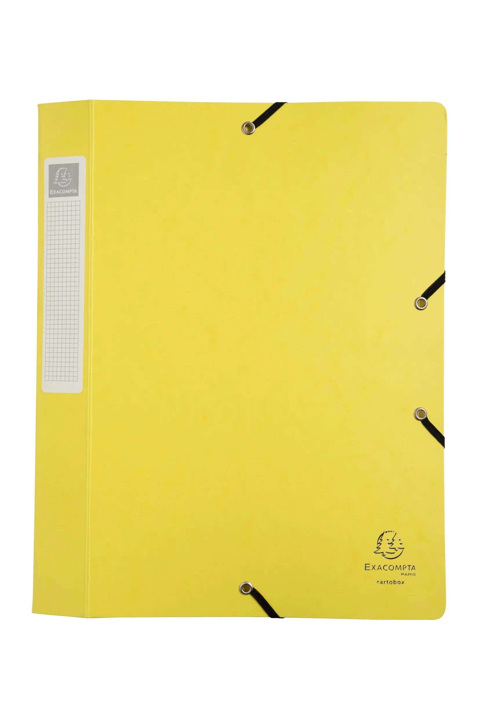 Exacompta 8 scatole archivio Skandi A4 PP riciclato dorso 10 cm