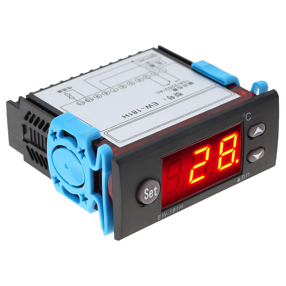 Termostato Regolatore Digitale della Temperatura Eliwell Ew-181H Misuratore di Controllo della Temperatura Ew-181H Controllo della Temperatura Ew-181H