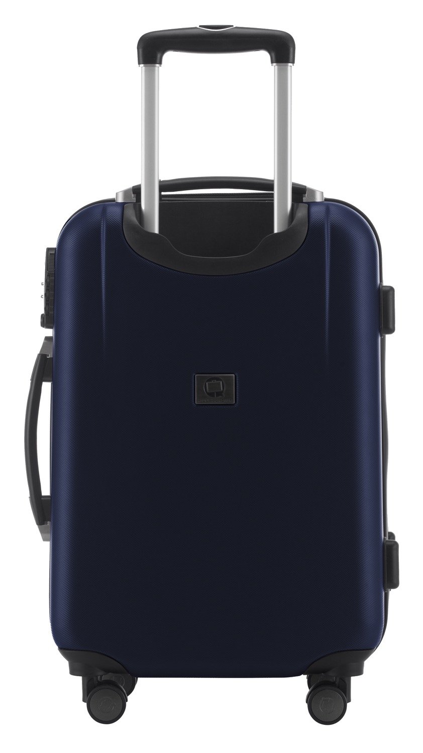 HAUPTSTADTKOFFER - Wedding - Bagaglio a mano Valigia Trolley da Cabina rigido TSA ABS 4 ruote, 55 cm, 42 litri, Blu Scuro