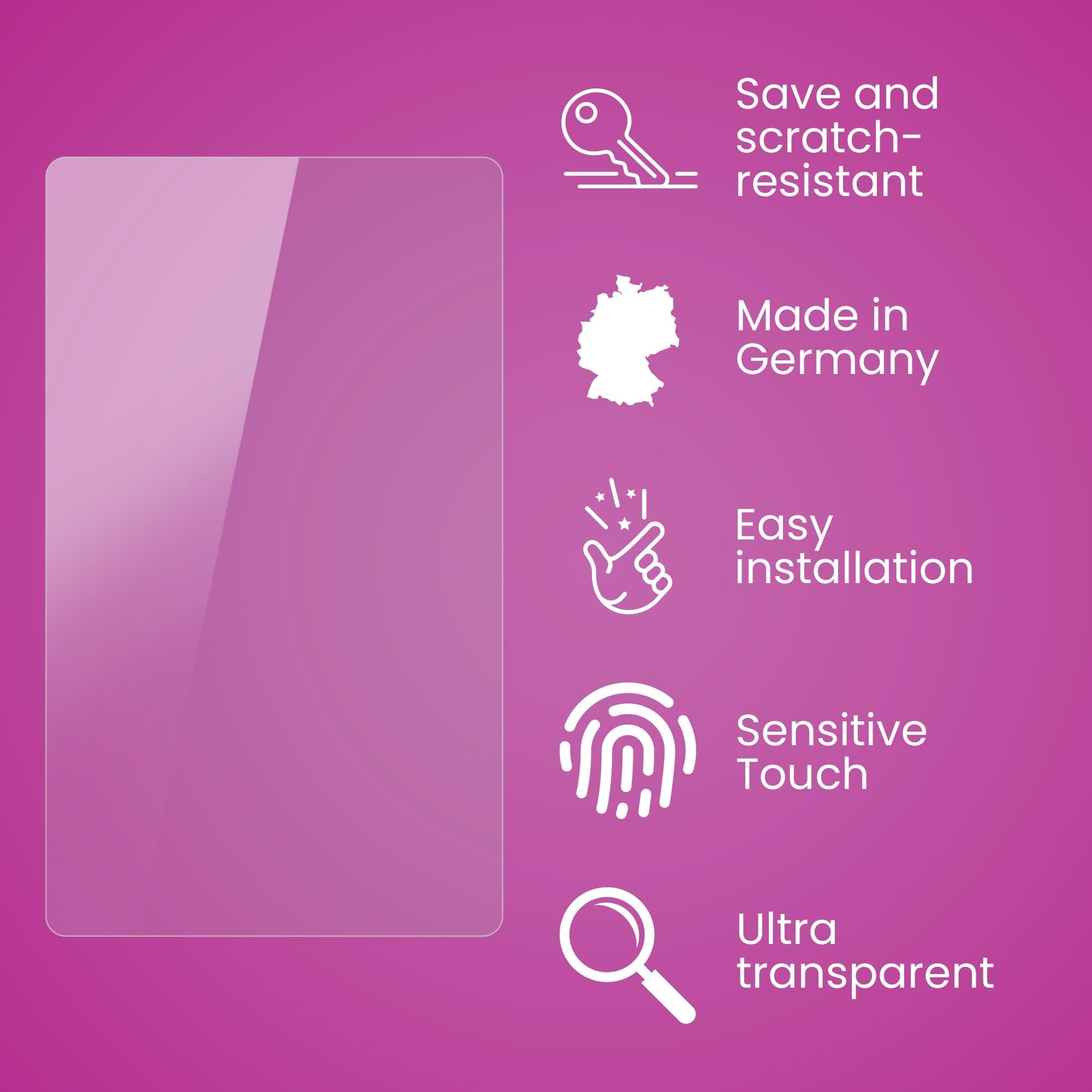 AtFoliX Film De Protection D'écran En Plastique Pour Akaso Brave 6 - 9H