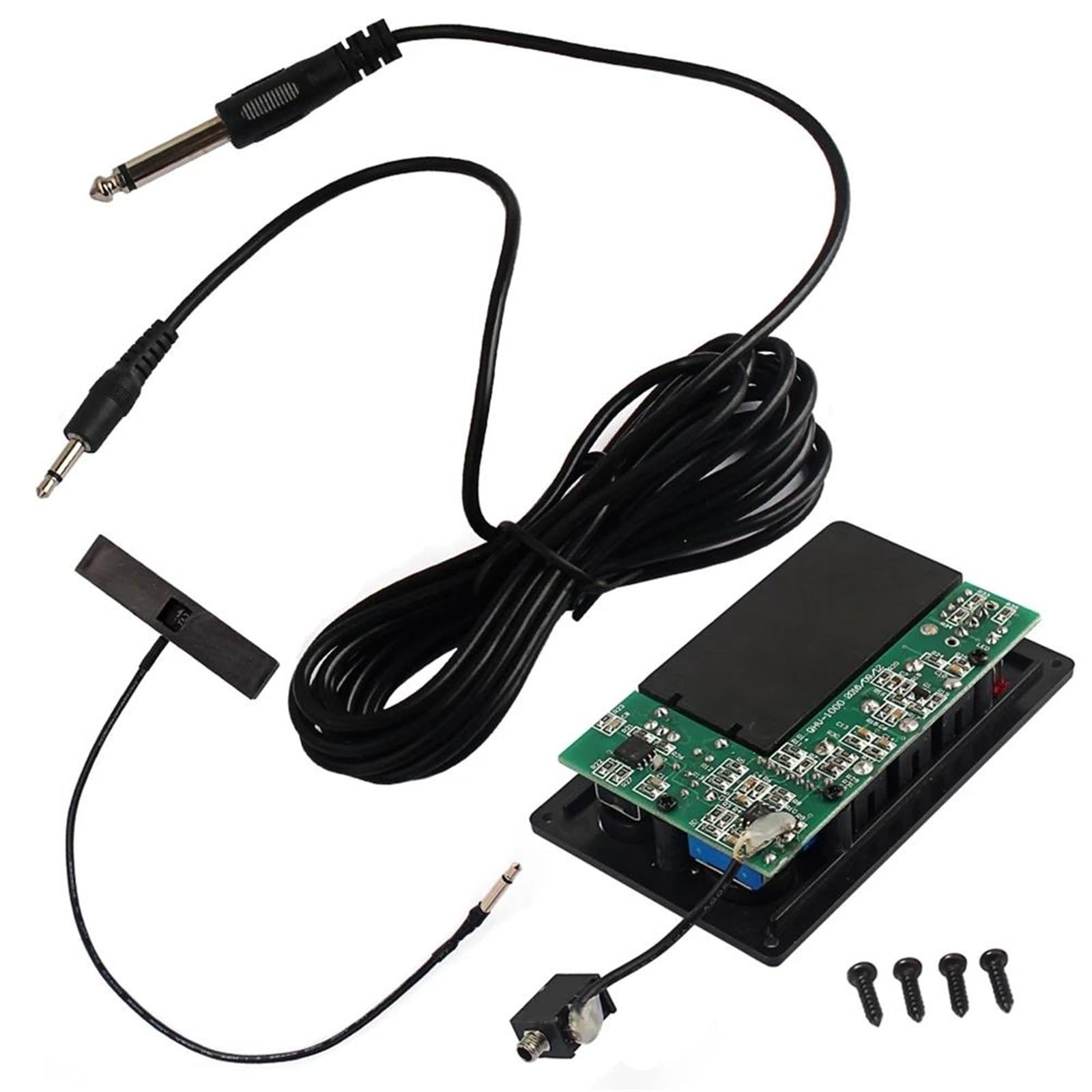 Professionale Accessori Per Violino 1 Set Di Pickup Preamplificatore Equalizzatore Per Violino Silenzioso Fai Da Te Elettrico Piezoelettrico Uscita Cavo Suono Affascinante