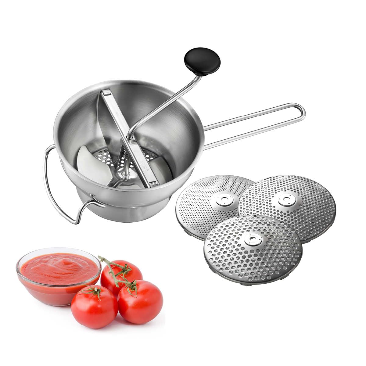 Avis Presse-purée Manuel 802065100 En Acier Inoxydable 18/10 De Barazzoni