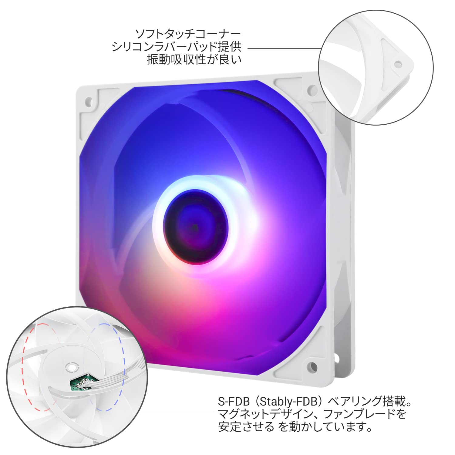TLC 12インチ 6枚セット Amazon.co.jp: Thermalright TL-C12CW-S CPUファン 120mm ARGBケース
