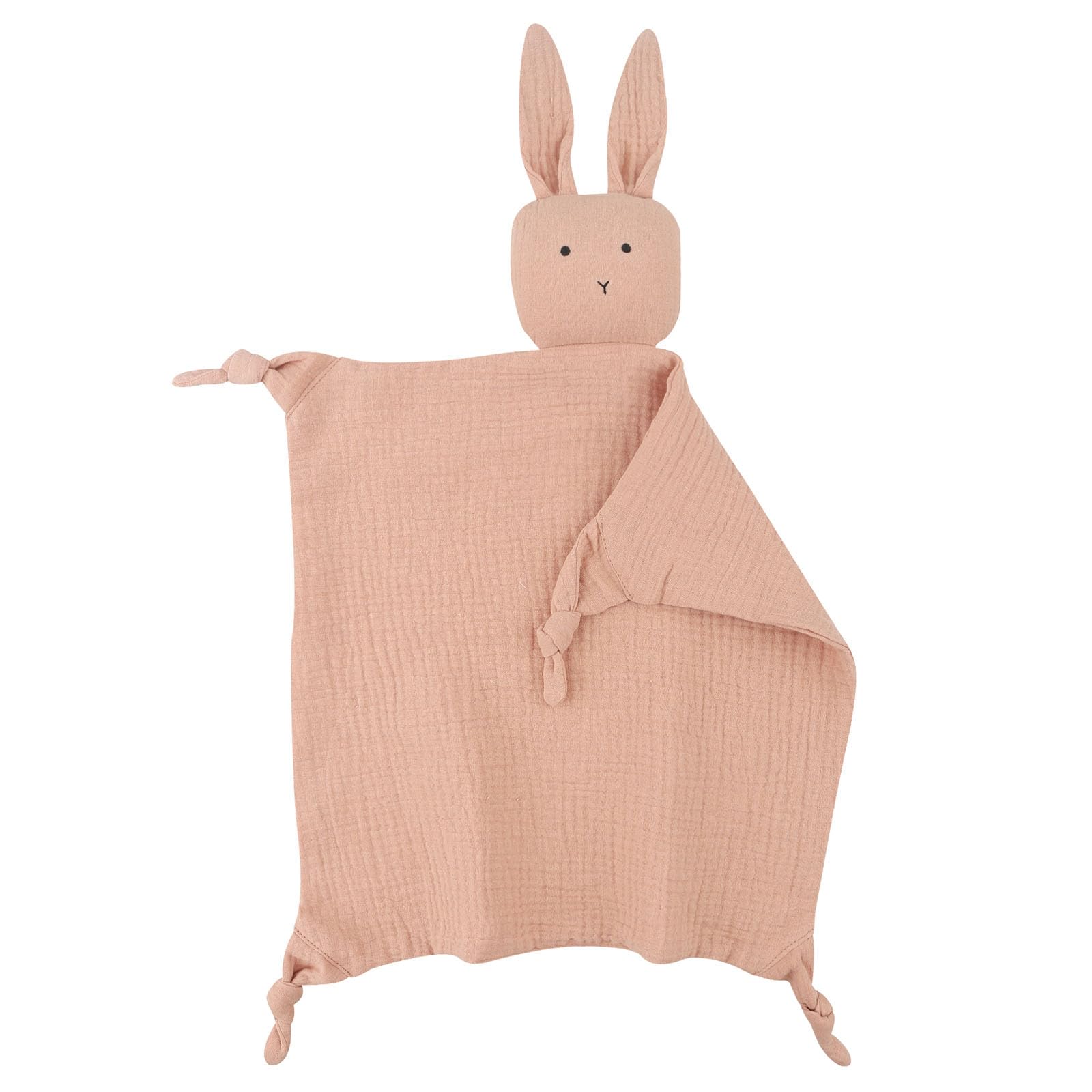 ljhnba Muslin Baby Bib Stuffed Doll Newborn Appease Towel Security Blanket Baby Cuddling Towel Facecloth Dolls for Girls