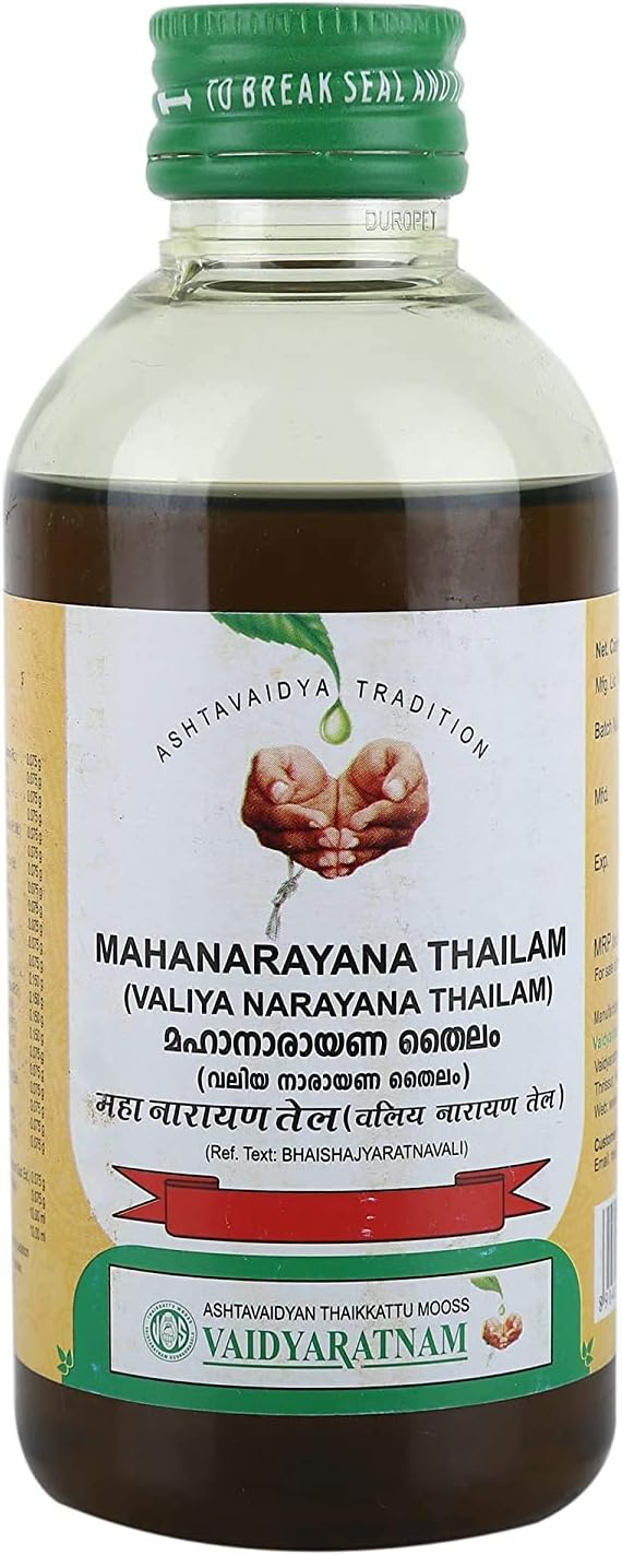 Mahanarayana Thailam 200 ml | Ayurvedic Products | Vaidyaratnam Products
