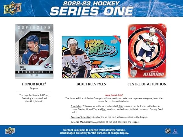 Upper Deck 2022-23 Series 1 Hockey Card Fat Pack (Contains 30 Cards) by Upper Deck - Image 4