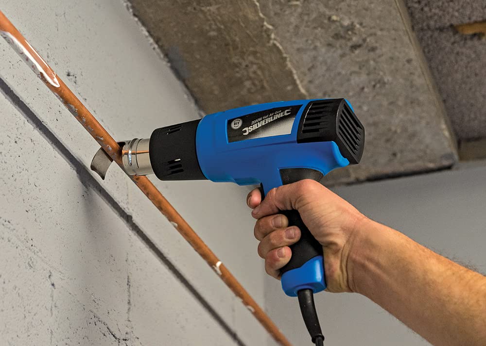 Silverline Tools 127655 - Pistola decapadora por aire caliente 2000 W (550º C)