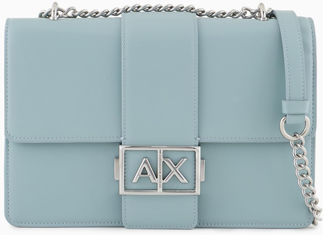 Armani Exchange Women's Jodie, Sustainable, Chain Strap Crossbody