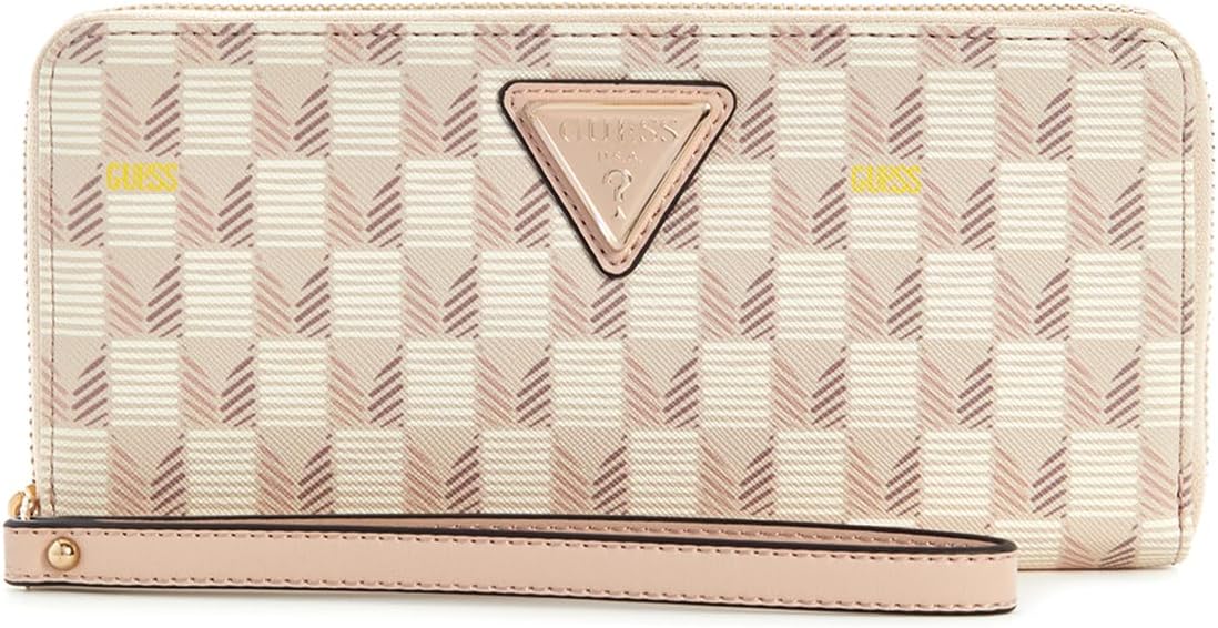 GUESSWomen's G Wave Large Zip Around Wallet, Clutch, One Size