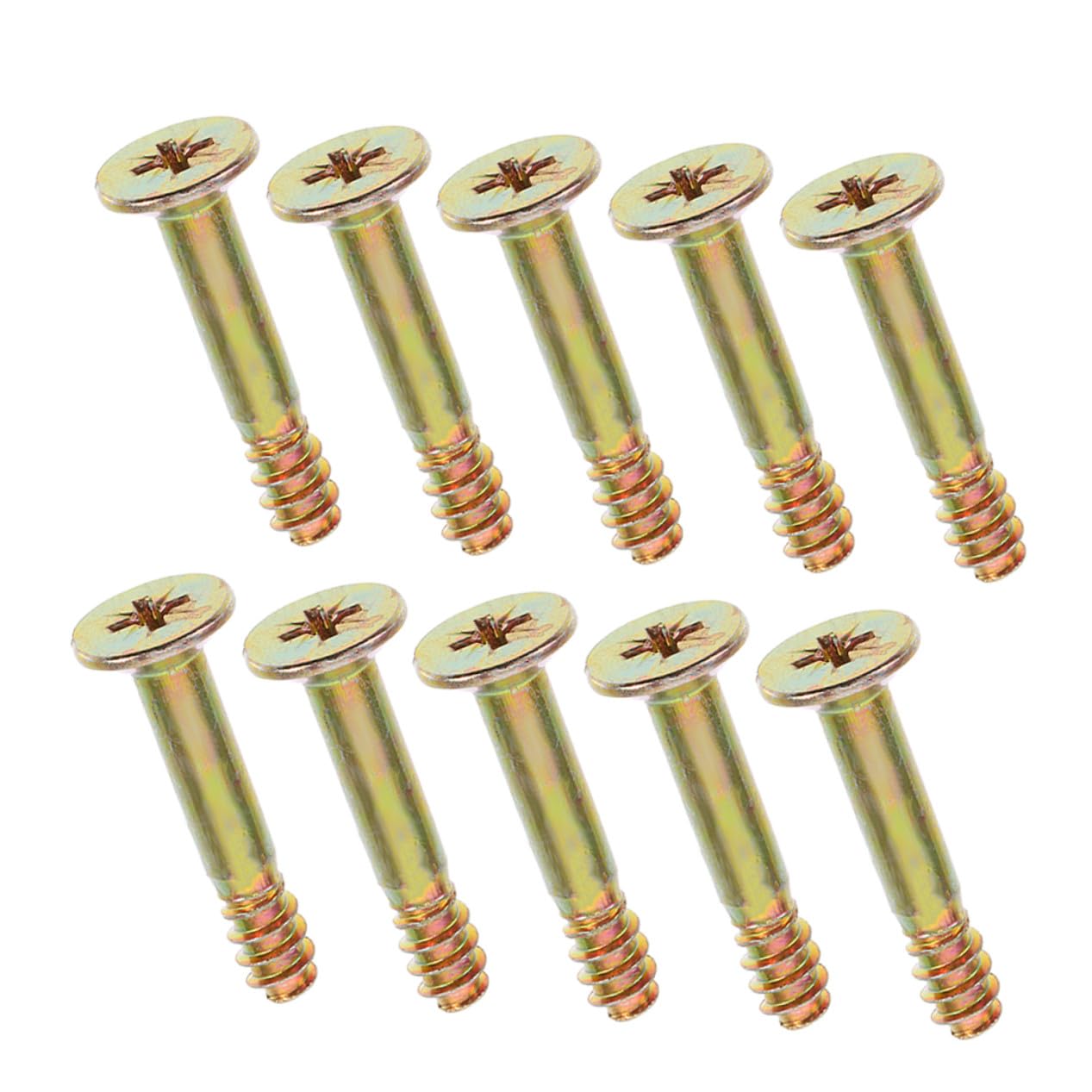 DOITOOL Tornillos Conectores Metálicos Dorados Instalación Rápida, Ideales para Uso al Aire Libre 20 Reutilizables para Gazebo y Toldo