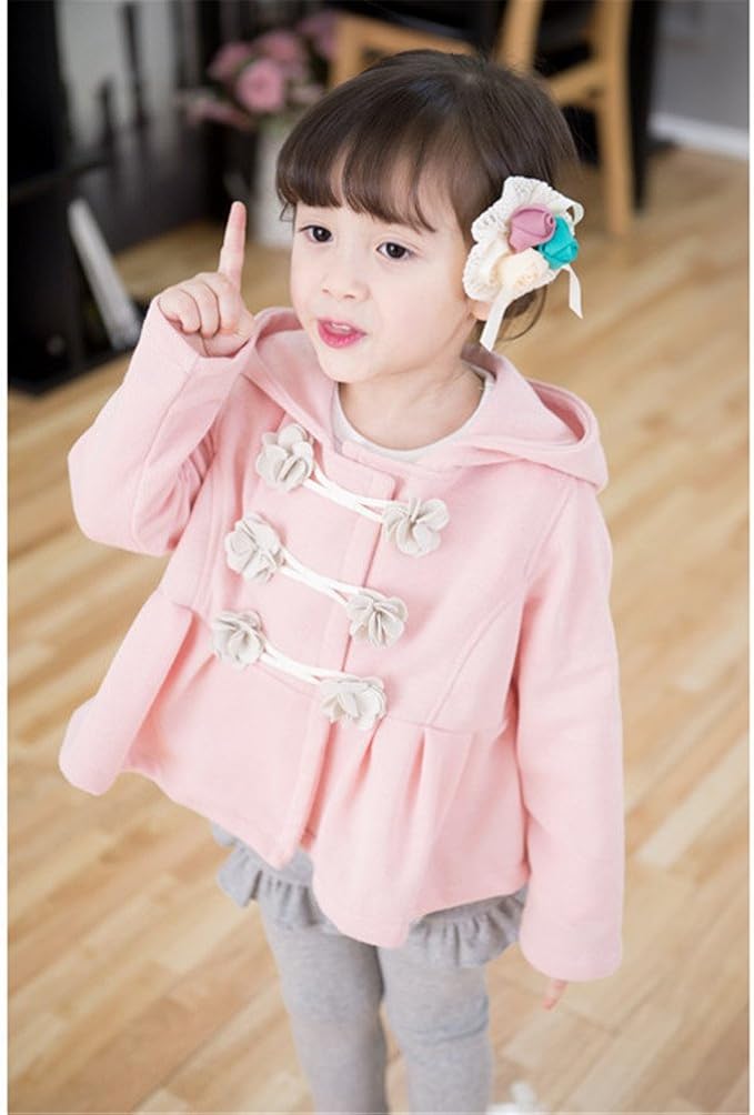 Amazon Co Jp ノーブランド品 春衣装 子供コート スプリングコート キッズコート 春トレンチコート 春にピッタリ 子供服 子供コート キッズ服 女の子服 100cm ピンク 服 ファッション小物