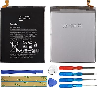 Duotipa EB-BA715ABY Battery Compatible with Galaxy A71 SM-A715F SM-A715F/DS with Repair Tool Kit