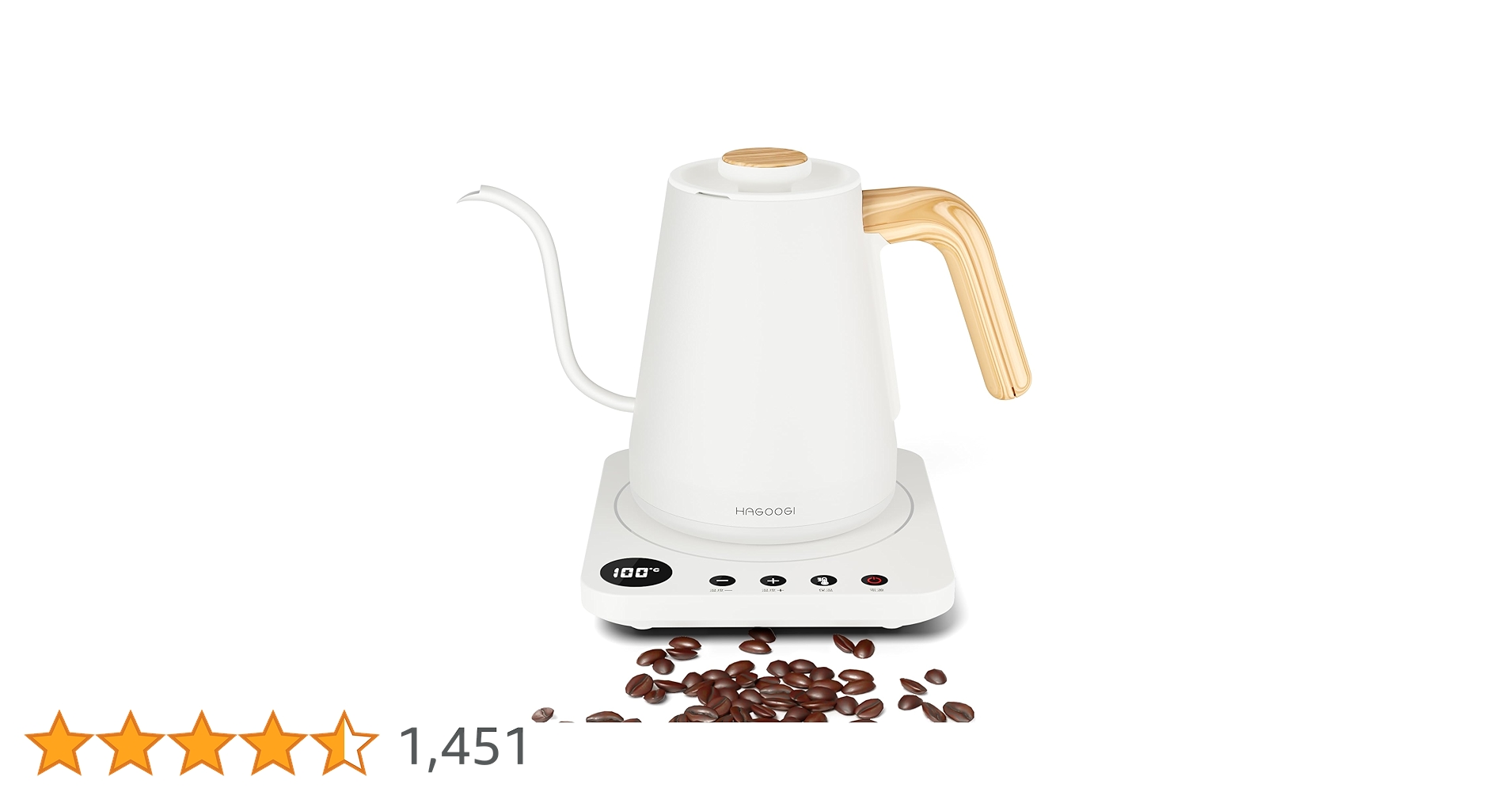 Amazon.co.jp: 電気ケトル コーヒー HAGOOGI (ハゴオギ