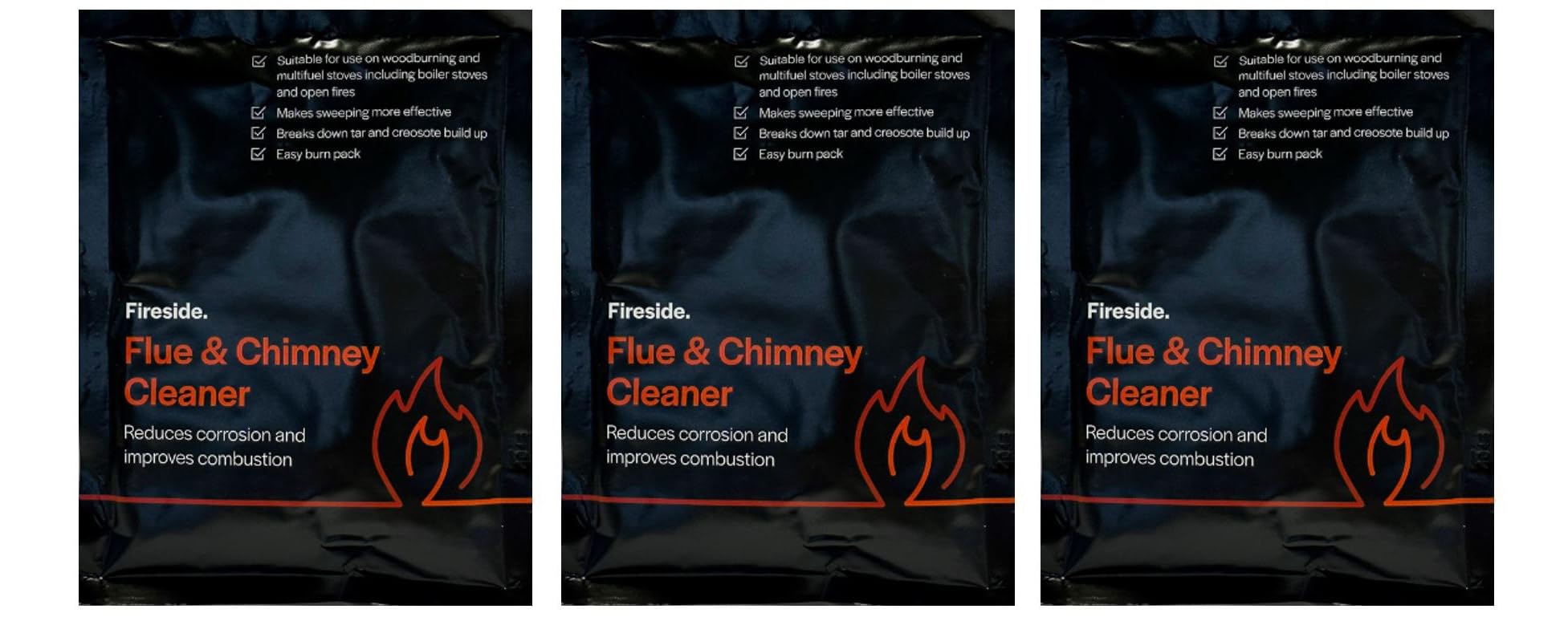 Percy Doughty Sorcerer Flue & Chimney Cleaner X 3