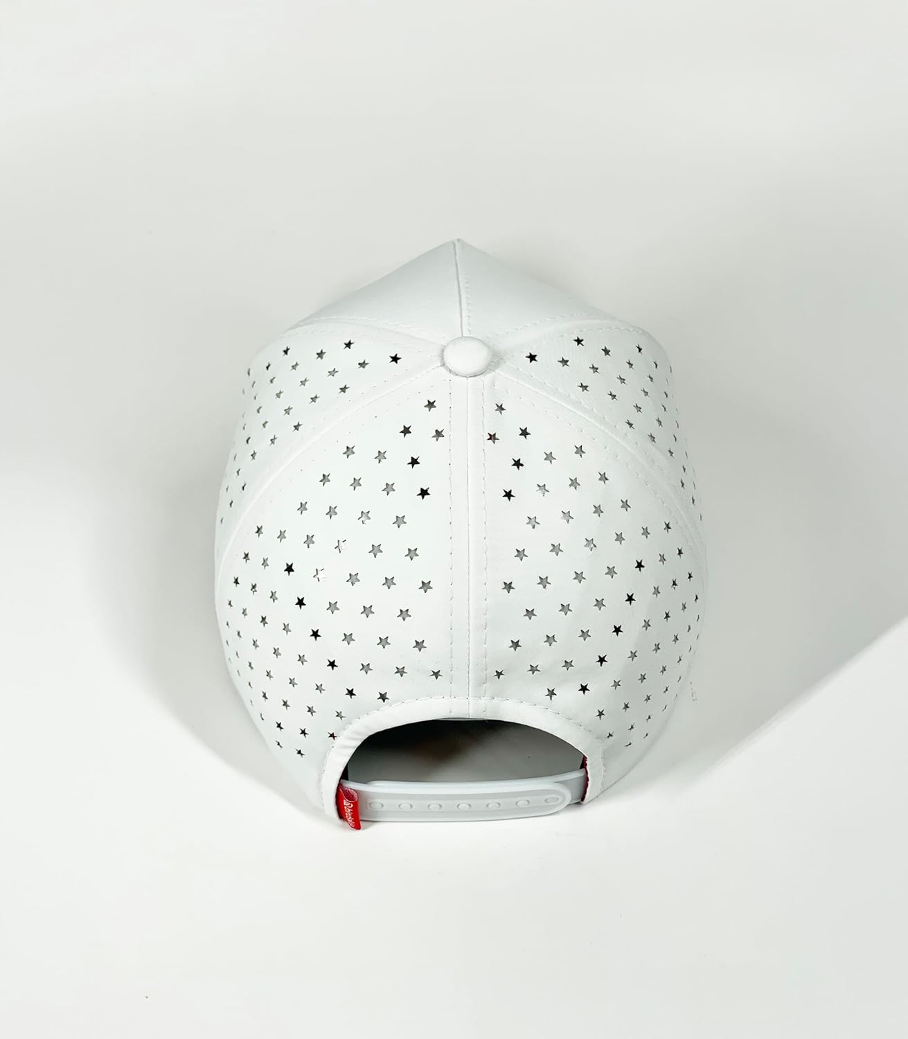 Golf Hat Snapback with Rope Design, Water Proof, Moisture Wicking, Breathable, Quick Drying, High Performance Golf Hat, The Captain 2 Team USA Golf Cap White Hat with Red Rope - Image 8