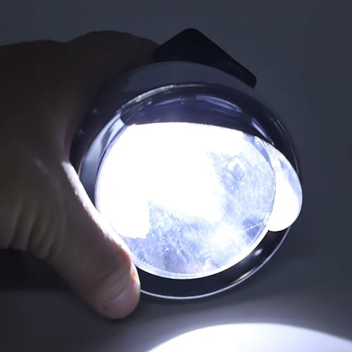 Miniatura 6 de Faro de bicicleta vintage retro para bicicleta, luz LED, luz nocturna con ala de metal, lámpara de cabeza delantera de seguridad retro, accesorios