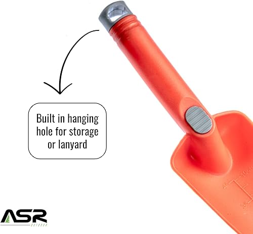 Miniatura 7 de ASR Outdoor - Paleta de mano de nailon resistente naranja de 11 pulgadas