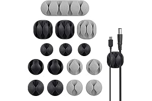 Avantree Table Cable Clips - Tidy Up Your Workspace