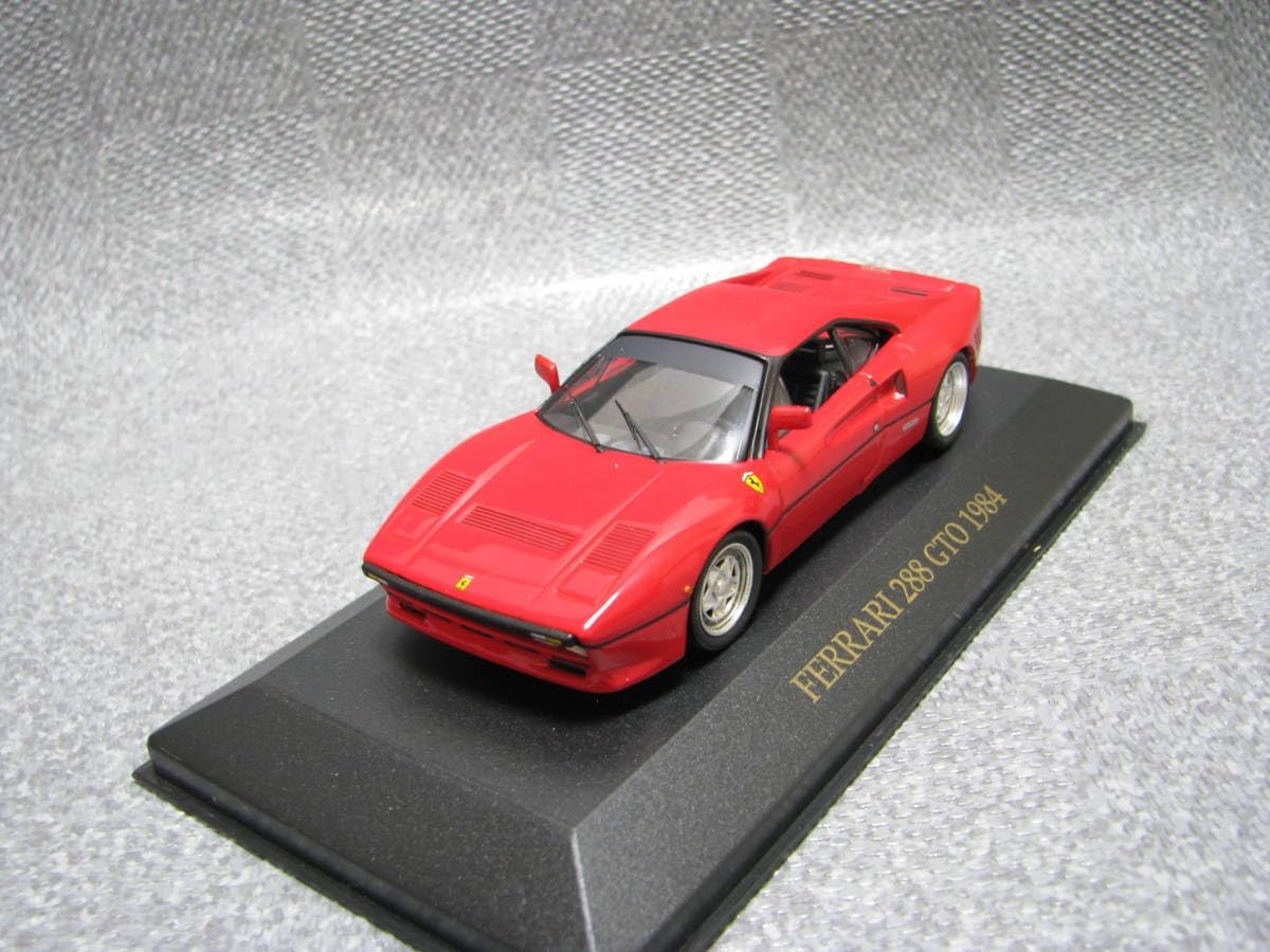 bobup様専用1/43フェラーリ 288 GTOレッドBBR ☆bobup☆1⁄43
