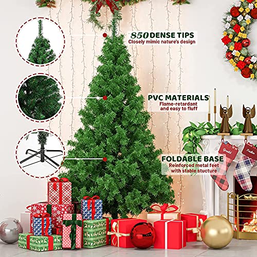 Albero di Natale Artificiale,180cm Albero di