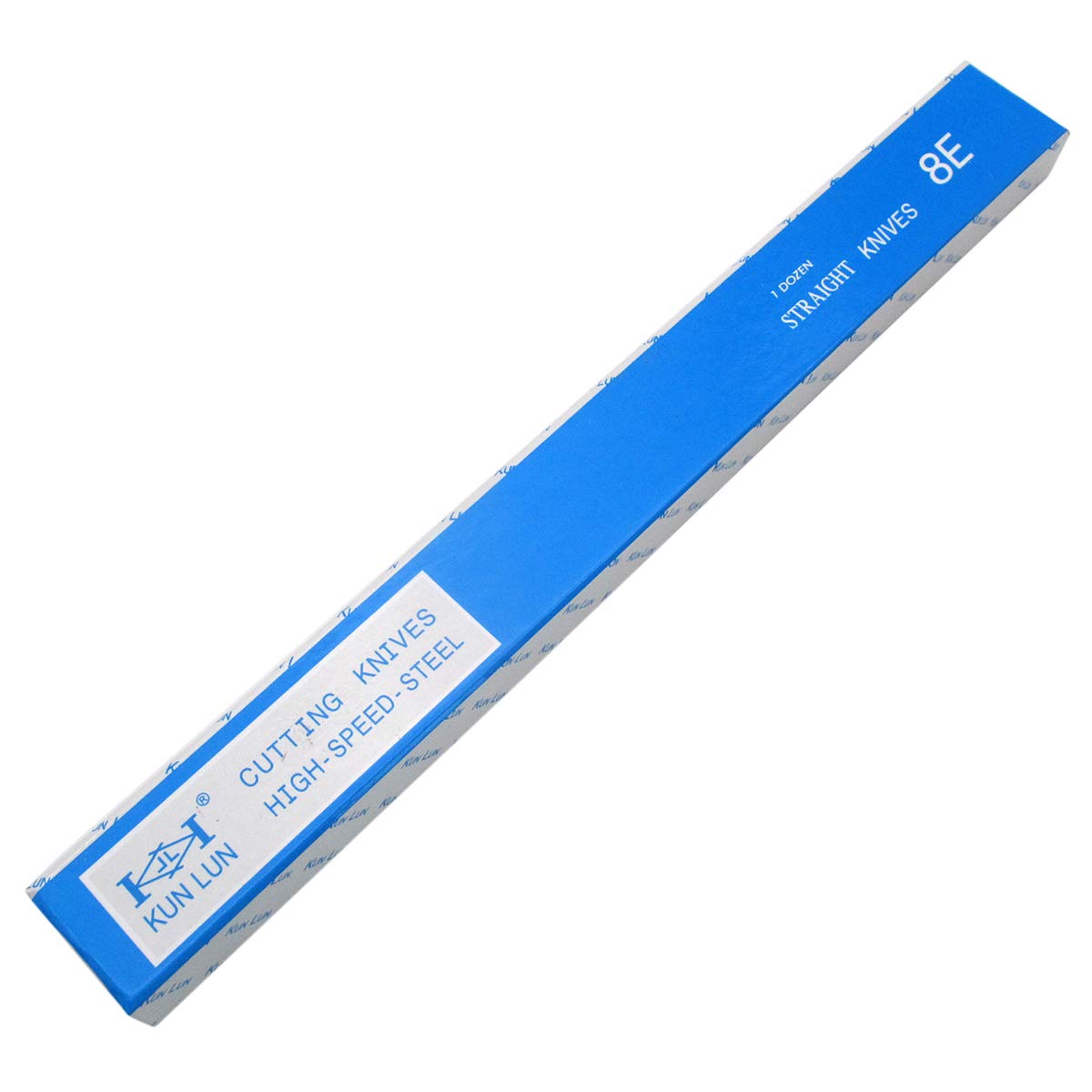 CKPSMS Marca -Máquina de corte recta Eastman Cuchilla de acero de alta velocidad de 8"- Paquete de 12# 8E-KL-HSS