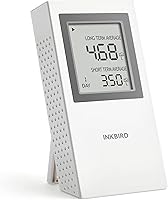 Vista 8 de INKBIRD Medidor de radón portátil, detector de radón doméstico, funciona con pilas, versión estadounidense-Pci/L Black