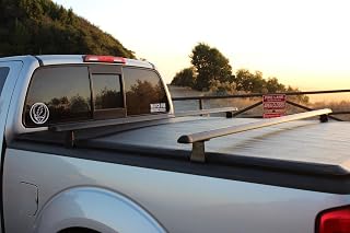Durevo Adjustable Truck Bed Rack: Aluminum Cross Bars & Brackets, 600lb Capacity, Tonneau Compatible, Fits Pickups 49-64"