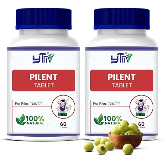YTM Pilent Tablet for Piles Itching Natural and Ayurvedic 12