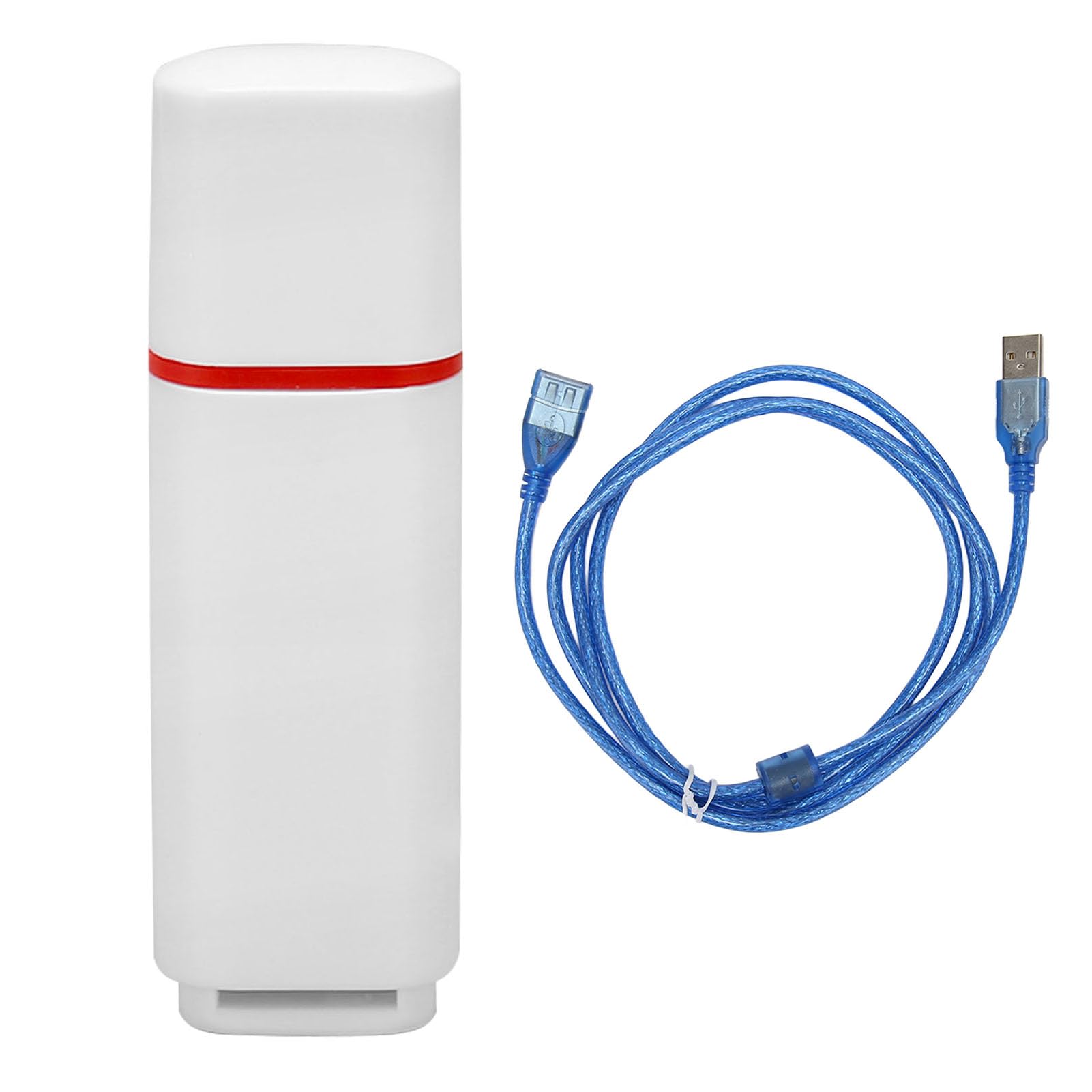 para Steam VR USB Dongle Receptor para Controladores de índice de Válvulas, Vive, VR Ink Pilot con Cable de Extensión USB, Firmware Watchman Preinstalado (White)