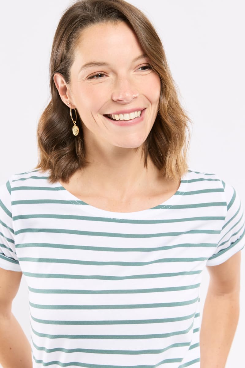 Armor Lux Marinière Heritage Sweatshirt à Capuche Femme (Lot de 1)