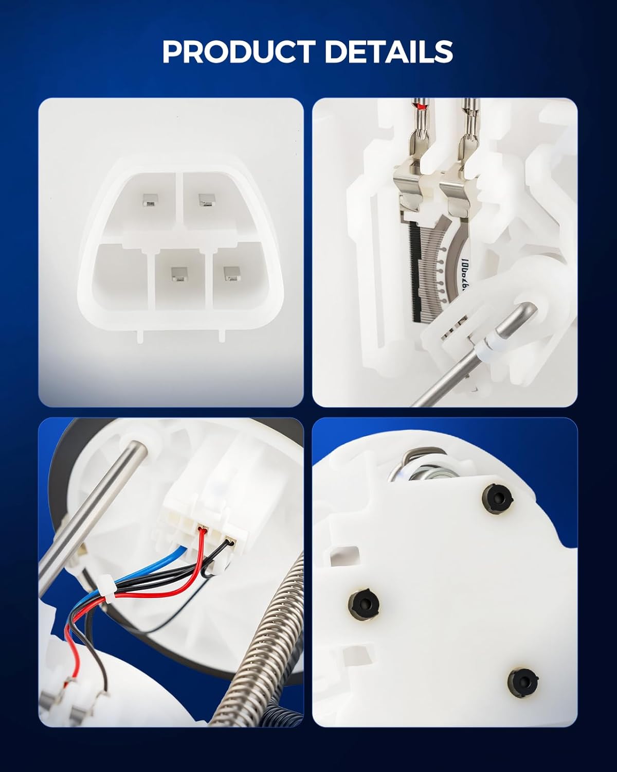 KAX FG1169 Electric Fuel Pump Module Assembly, Fit for Toyota Camry 2008-2009 L4 2.4L, Camry 2010-2011 L4 2.5L, Solara 2007-2008 L4 2.4L, Gas 2AZFE, Replace# E8722M, SP9043M, P76820M