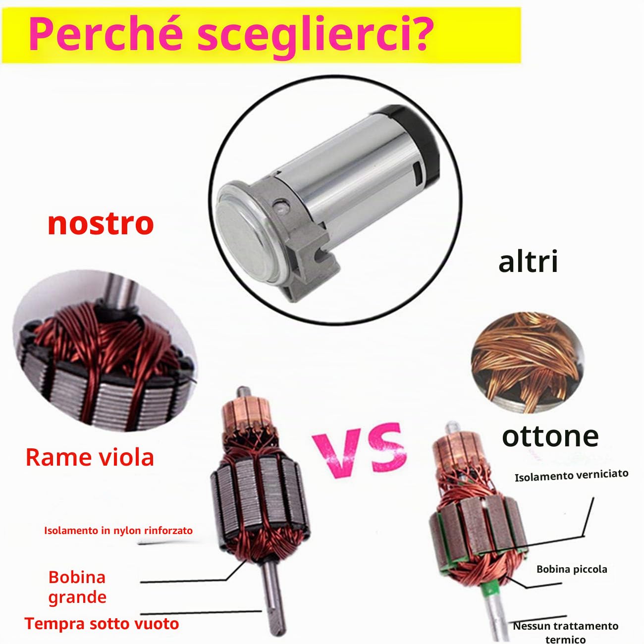Clacson per auto, 12 V, 150 dB, 450 mm, in zinco cromato, monotonale, con compressore, per qualsiasi veicolo da 12 V, per camion, treni, barche, auto
