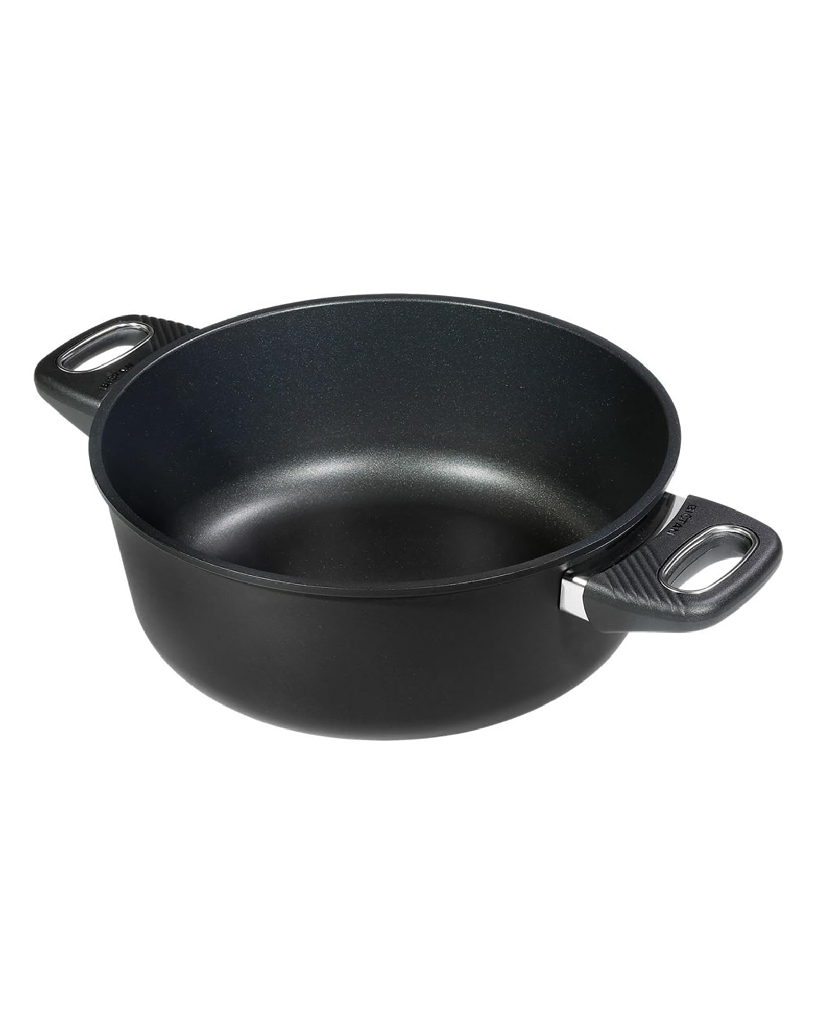 Gundel original rôtir-marmite en fonte ø 28 cm, hauteur 12 cm, surface en titane et céramique, poignées résistantes à la chaleur du four