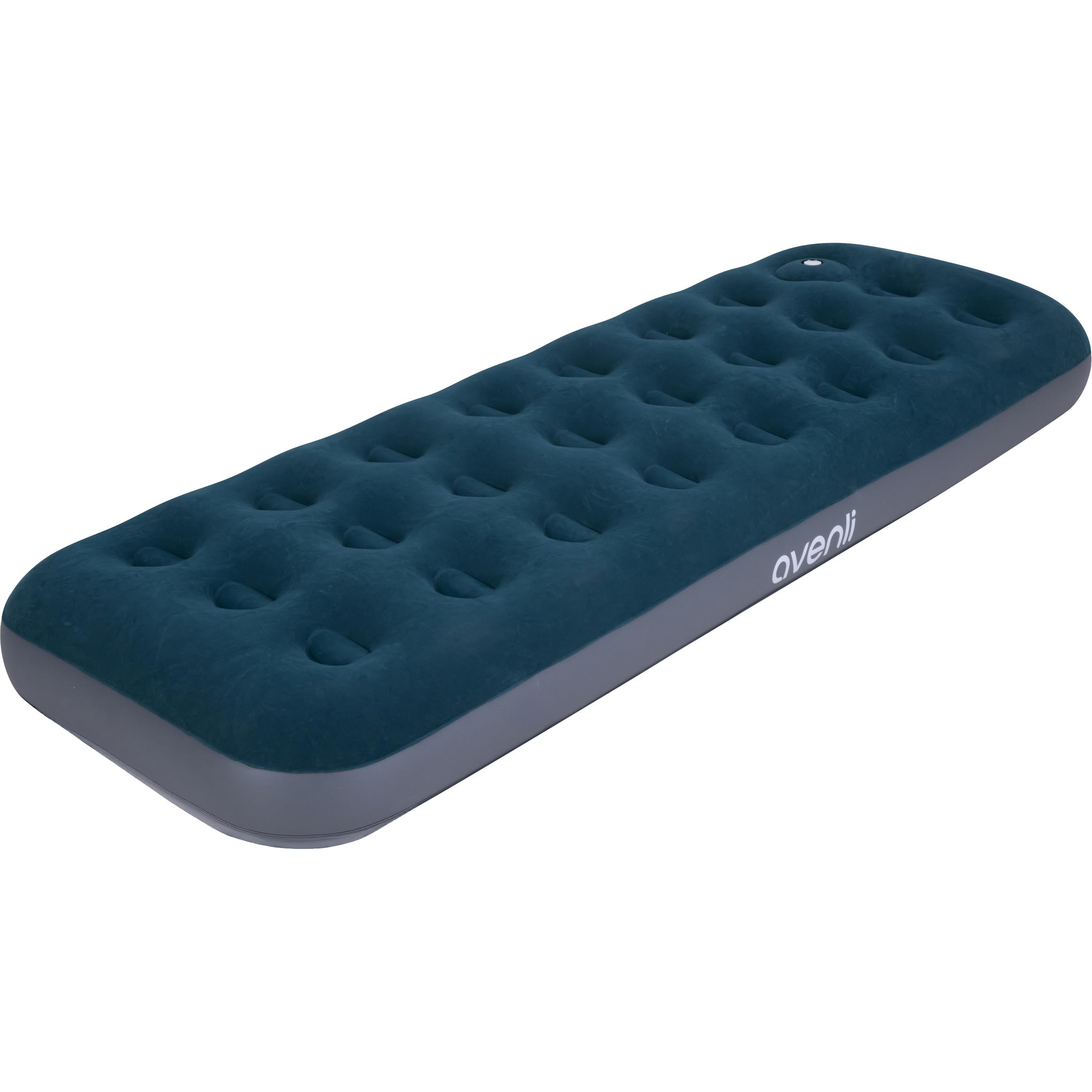 Materassino Gonfiabile Singolo Con Pompa A Pedale - 191x73x22 Cm, Per Campeggio E Ospiti - Foto 4