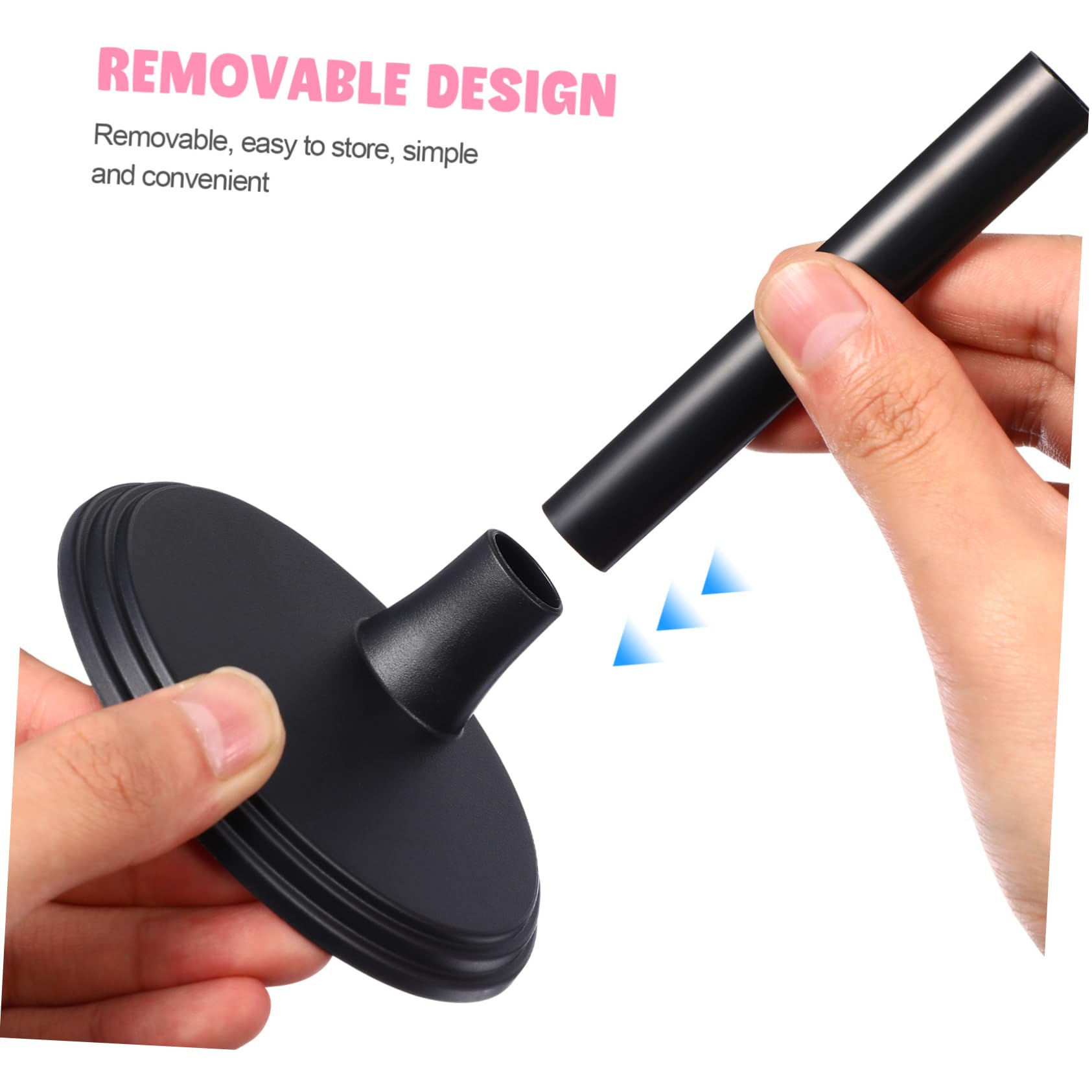 Totority Sturdy Pvc Doll Stands 2 Sizes Simple Design Portable Storage Rack for Dolls