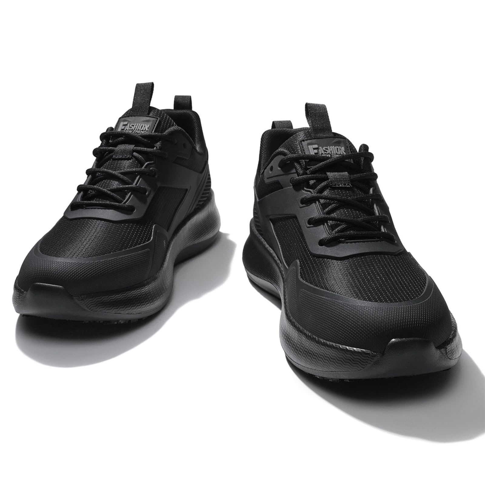 Moodeng Zapatos de cocina antideslizantes para hombre, ligeros, impermeables, para servicio de alimentos, resistentes al aceite, zapatos de chef para restaurante