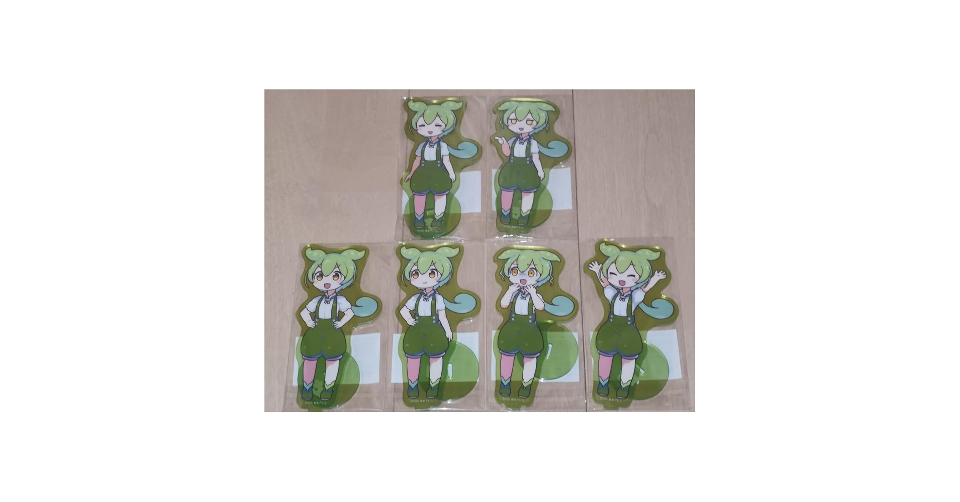 ずんだもん アクリルスタンド 通常版4種 ナムコオンラインクレーン限定版2種 ずんだもん アクリルスタンド 通常版4種 ナムコオンライン