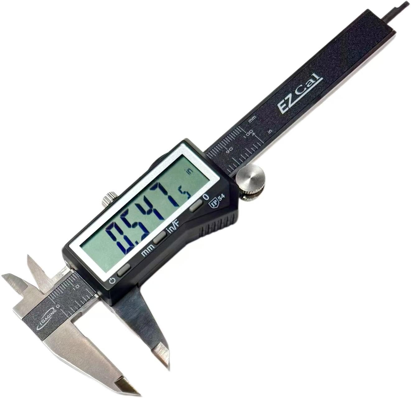 iGaging Premium IP54 0-4" EZ CAL Fractional Digital Caliper