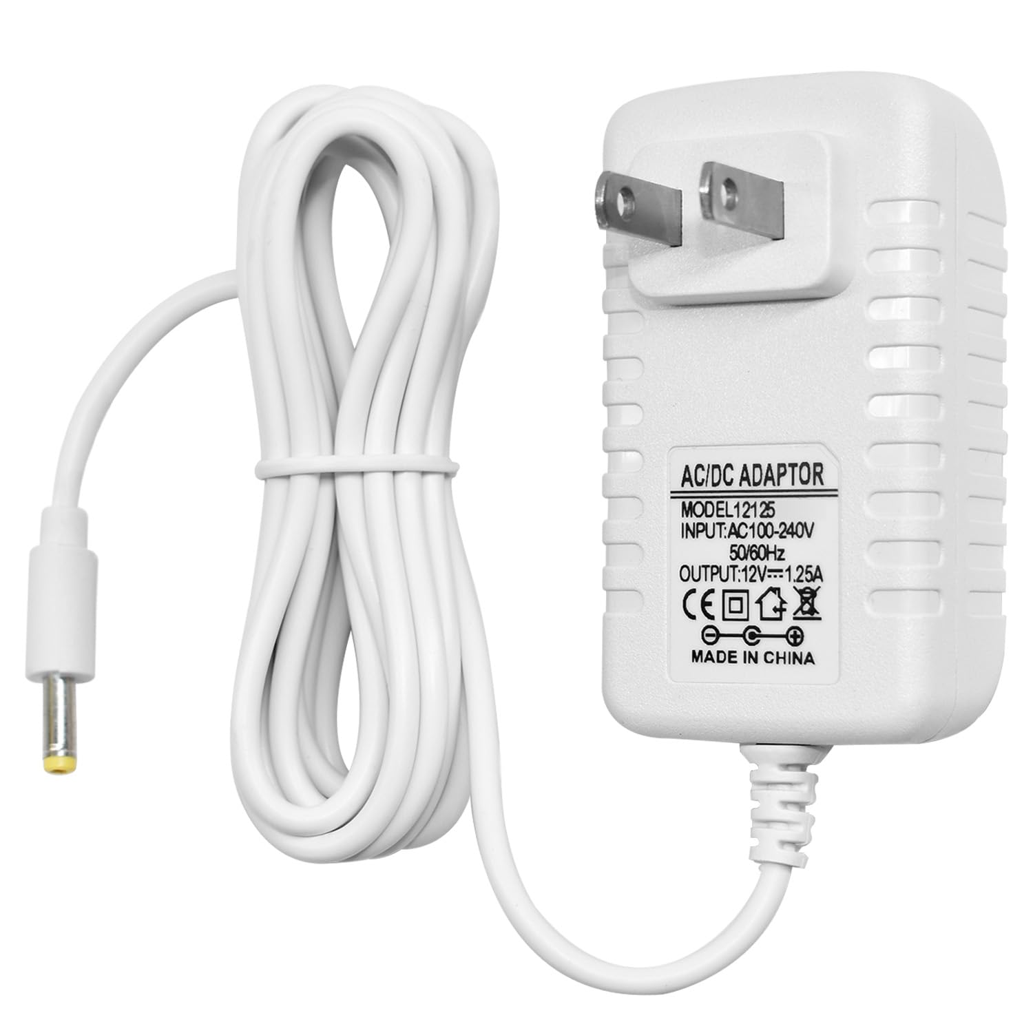 15W Charger for Alexa Dot 5th Gen/Dot 4th Gen/3rd Gen/Kids Edition/TV Cube/Show 5 Charger Cord Replacement Adapter