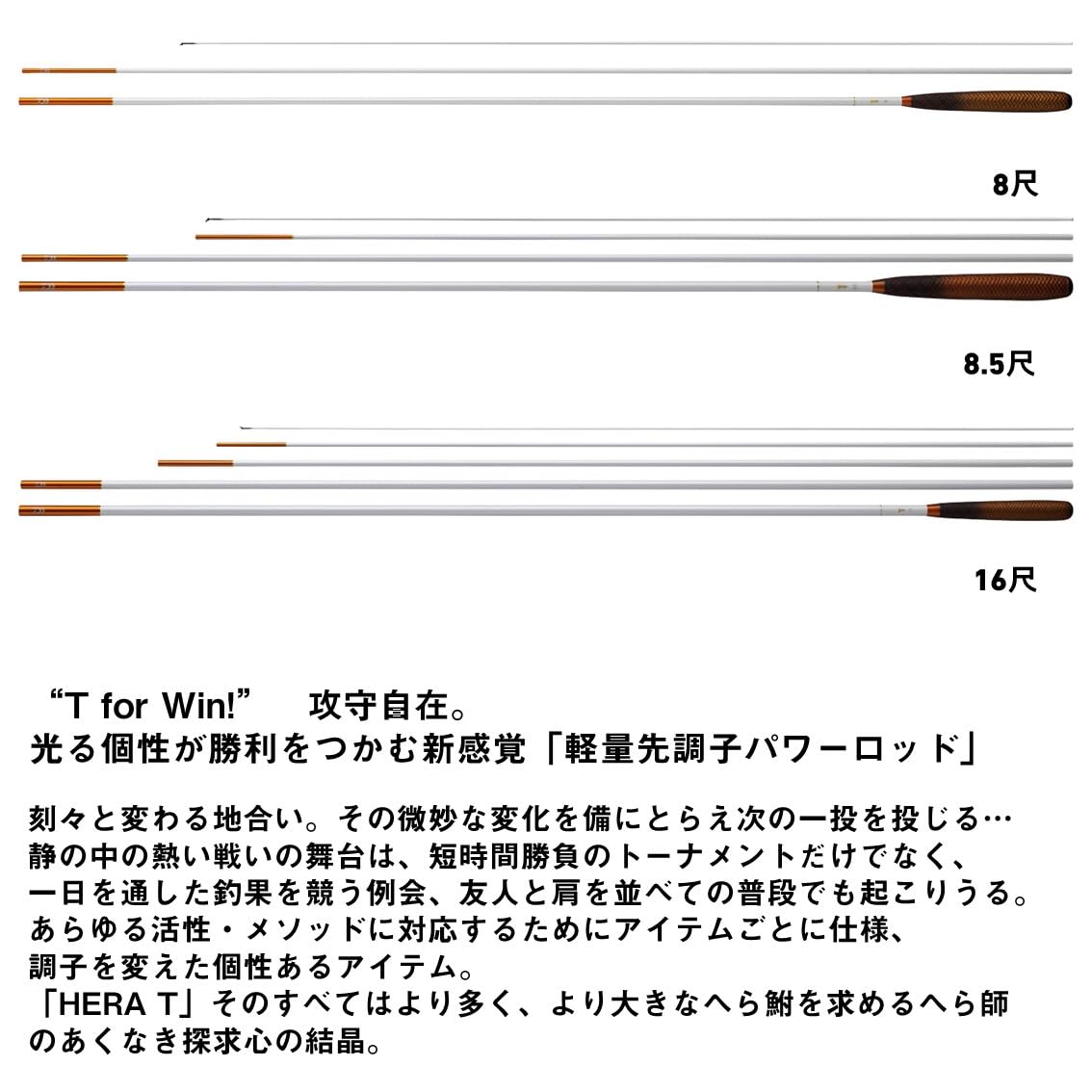Amazon | ダイワ(DAIWA) へら竿 HERA T 8 | Daiwa | 磯竿