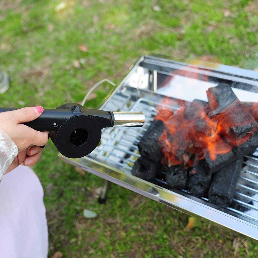 Marrone Powerful Hand Crank Barbecue BBQ Fire Fan Air Blower Bellow Outdoor Camping Tool, Charcoal Grill Stove Flame Exciter Tool for Outdoor Barbecue. (Multi) (B0BCW7Q6KZ) Amazon Price History, Amazon Price Tracker