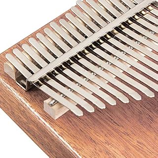 Kalimba 17 Keys Acacia Thumb Piano Thumb Instrument with Tuning Hammer Finger Thumb Picks and EVA High Protection Box - Les Beatles, Paul McCartney, John Lennon, RIngo Starr, George Harrison Kalimba 17 Keys Acacia Thumb Piano Thumb Instrument with Tuning Hammer Finger Thumb Picks and EVA High Protection Box – Image 4
