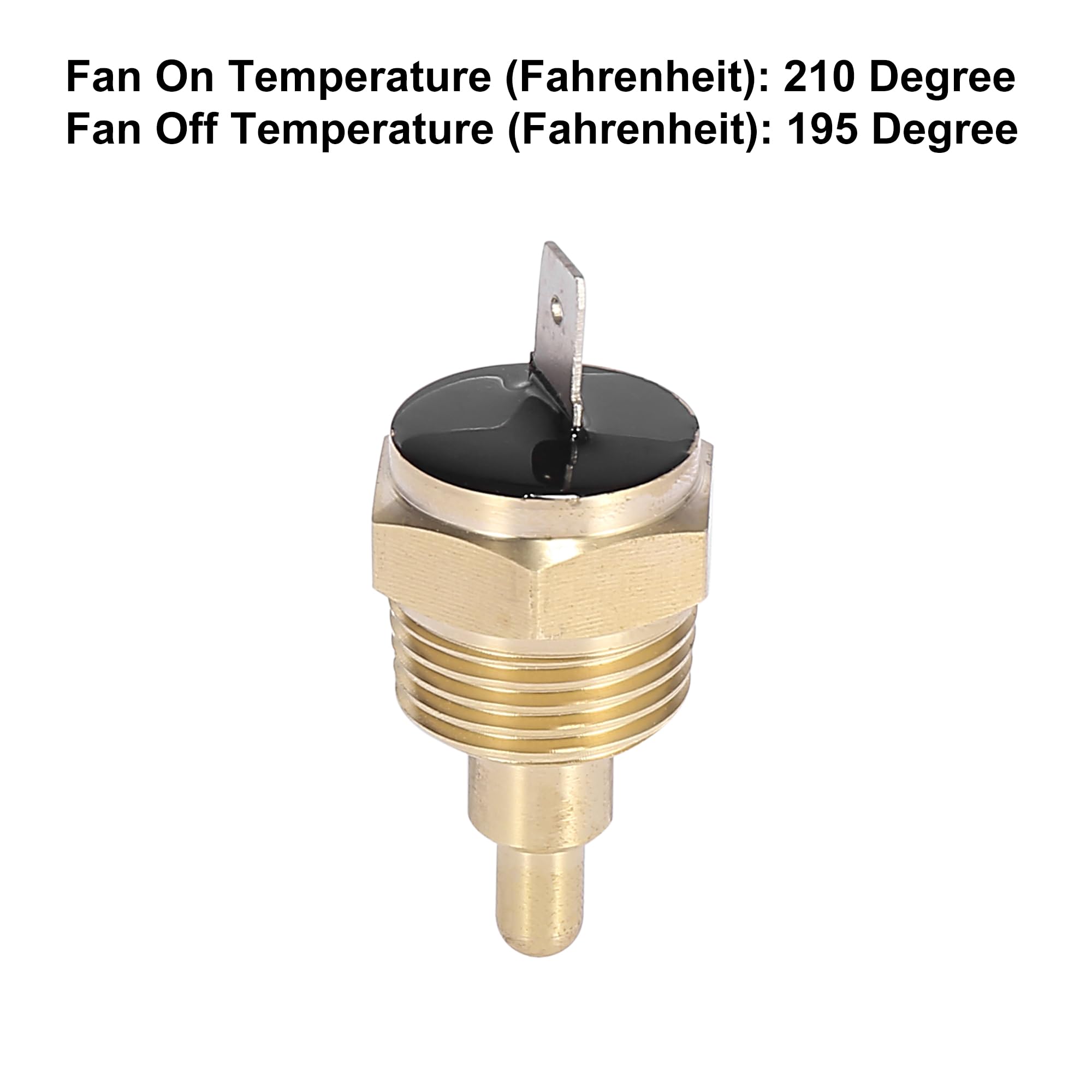 Universal Radiator Fan Switch Snapklik.com : Universal Automotive Radiator Engine Cooling Fan ...