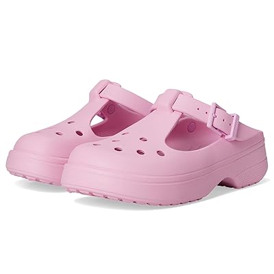 Crocs Classic Mary Jane Clogs, Mary Janes for Women Slippers Pink Tweed