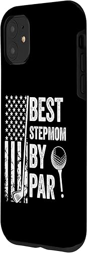 Miniatura 8 de iPhone XXS Best Stepmom By Par USA Flag Golf Mother's Day Golfing Mom Case