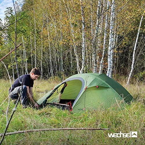 Wechsel Trekkingzelt Pathfinder 1 Personen Geodät Camping Fahrrad Zelt 2,3kg – Bild 7