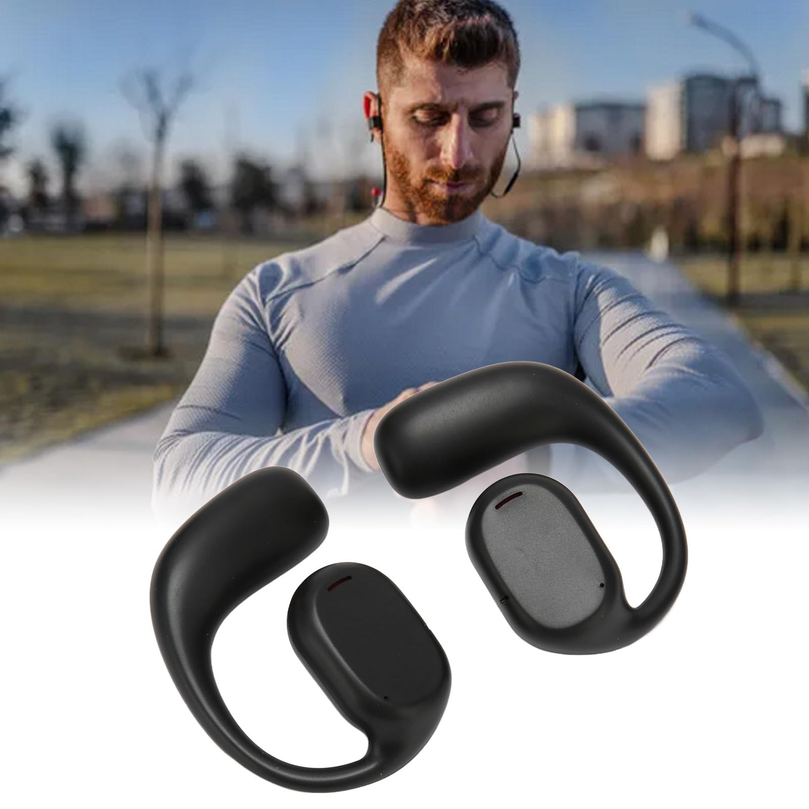Language Translator Earbuds, Wireless Bluetooth Translator Device with APP, 74 Languages 70 Accents, Music Calling, Compatible with IOS Android (Black) - Image 4